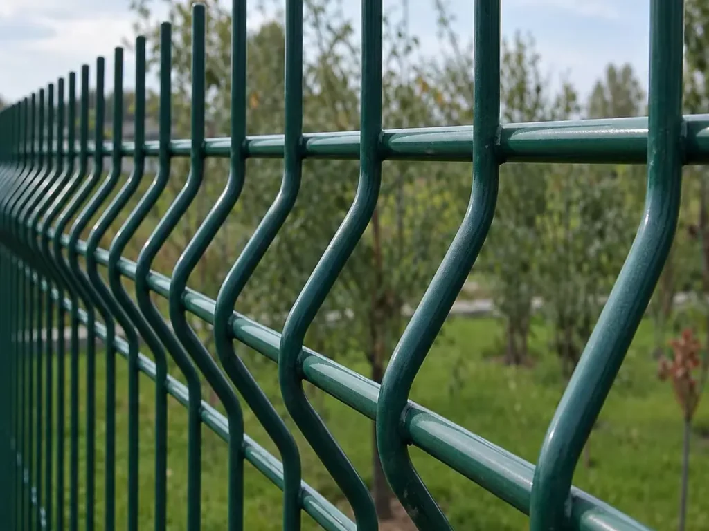 V-bends roll-formed into the panel add stiffness along its length