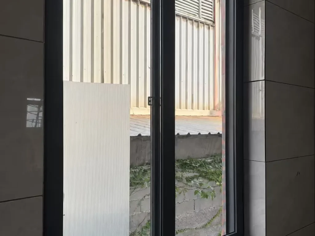 Installed on aluminium sliding windows